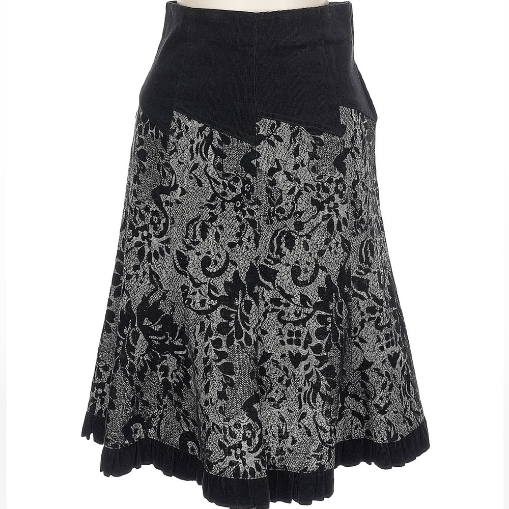 Tulip style skirt / Corduroy & Tweed / Sz 46